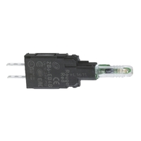 Модуль светосигнальный зеленый диод 110В FASTON - ZB6EG3B Schneider Electric