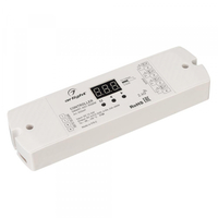 Контроллер SMART-K27-RGBW (12-24V, 4x5A, 2.4G) (ARL, IP20 Пластик, 5 лет) Arlight 022669