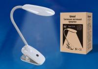 Светильник настольный TLD-546 White/LED/350Lm/4500K «прищепка» 5W Белый | UL-00002234 Uniel