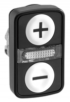 ГОЛОВКА КНОПКИ ДВОЙНАЯ С МАРКИРОВК + LED ZB4BW7A17157 | Schneider Electric