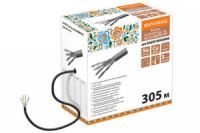 Кабель витая пара народный U/UTP Cat 5e 4х2х24AWG (305м) PE, чёрный | SQ0107-0118 TDM ELECTRIC