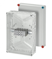 Коробка распределительная ОП 450х300х170мм IP65 с клемм. K 7055 сер. HENSEL 60001001