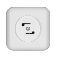Розетка радиотрансляционная ОП Прима 30В 50-10000Гц бел. (опт. упак) SchE RPVA-B Schneider Electric