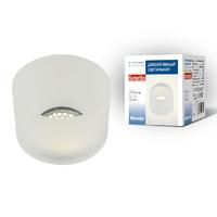 Светильник декоративный встраиваемый DLS-N102 GU10 WHITE/MAT без лампы цоколь акрил. бел. мат. Fametto UL-00004180