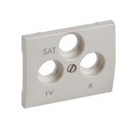 Панель лицевая для TV-RD-SAT 3 отв. перламутр Galea Life Leg 771589 Legrand