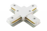 Коннектор для шинопровода осветительного Х-образный TLC-01-WH-X белый | SQ0369-0327 TDM ELECTRIC