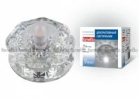 Светильник DLS-F111 G9 GLASSY/CLEAR Fametto 10124