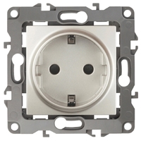 Розетка Эра 12 2P+E Schuko 16A-250В IP20 перламутр СУ Б0019322 (Энергия света)