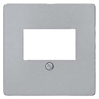 НАКЛАДКА TAE РОЗЕТКИ 55X55MM DELTA I-SYSTEM АЛЮМИН.МЕТАЛЛИК Siemens 5TG1256-2