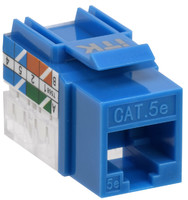 Модуль Keystone Jack кат.5E UTP 110 IDC 90град синий | CS1-1C5EU-11-03 ITK IEK (ИЭК)