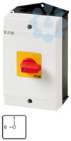 Выключатель в корпусе, 3P + N , 25А, красная ручка, P1-25/I2H-RT/N - 227865 EATON