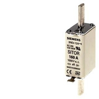 Вставка плавкая SITOR 125А AC 1000В (DIN 43620 типоразмер 0) Siemens 3NE4122
