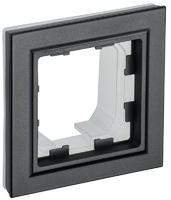 Рамка 1-м IP44 BRITE РУ-1-БрЧ-44 черн. IEK BR-M12-44-K02 (ИЭК)