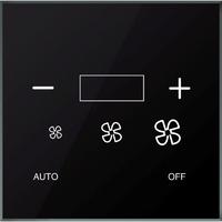Термостат стеклянный сенсорный GTP 7 кнопок SchE LSSMTH07NS Schneider Electric