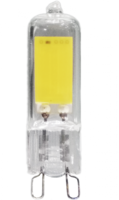 Лампа светодиодная PLED-G9 COB 3Вт 3000К тепл. бел. G9 240лм 220В силикон d13.6х50мм JazzWay 5015326