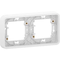 Рамка 2-м Mureva Styl IP55 горизонт. бел. SchE MUR39101 Schneider Electric