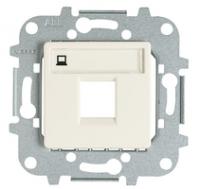 Механизм розетки комп. 2-м Stylo RJ45 сл. кость ABB 2218.5 BM
