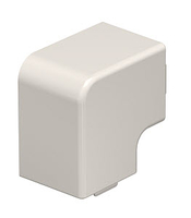 Крышка плоского угла кабельного канала WDK 40x40 мм (ПВХ,кремовый) (WDK HF40040CW) | 6161294 OBO Bettermann