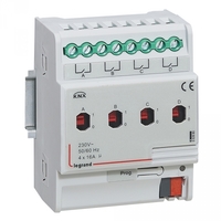 Активатор релейный 4-канальный 16А KNX DIN 4мод. Leg 002680 Legrand