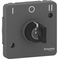 Механизм переключателя проходного 1-кл. СП Mureva Styl 3А IP55 с ключом 3 позиц. антрацит SchE MUR35061 Schneider Electric