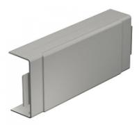Крышка T-образной секции кабельного канала WDK 40x90 мм (ПВХ,серый) (WDK HK40090GR) | 6023142 OBO Bettermann