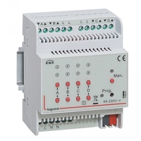 Активатор KNX для приводов жалюзи/рольставень 4-кан. 6АDIN 4мод. Leg 002691 Legrand