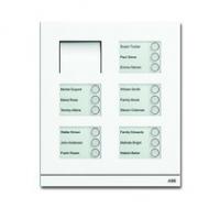 Станция вызывная аудио 15-кл. бел. мат. ABB 2CKA008300A0279