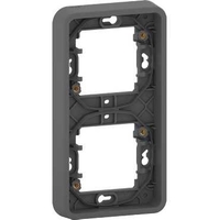 Рамка 2-м Mureva Styl IP55 вертикал. антрацит SchE MUR34151 Schneider Electric
