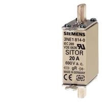 Вставка плавкая SITOR GR DIN 43620 630А AC 690В SIZE 000 Siemens 3NE18180