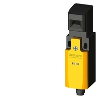 SAFETY POS. SWITCH C SEPARATE ACTUATOR, 5 DIRECT.OF APPROACH MOLDED-PLASTIC ENCLOSURE, ACC. ДО EN50047, ASISAFE INTEGRATED AS-I STATUS:1:F-IN1 , 2:F-IN2 3:AS-I/FAULT SLOW-ACTION CONTACTS 2NC, W/ M12 CONNECTOR 4-POLE CHANNEL 1 ON NC,CHANNEL 2 NC Siemens 3S