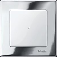 РАМКА МЕТАЛ.1-МЕСТНАЯ ХРОМ | MTN403139 Schneider Electric