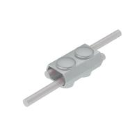 Соединитель параллельный PS-D5-8 INOX304 для прутка d5-8мм нерж. сталь КМ MA0060 КМ-Профиль