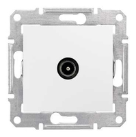 Розетка телевизионная оконечная TV 1-м СП Sedna 1дБ механизм бел. SchE SDN3201621 Schneider Electric