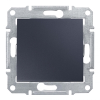 Выключатель 1-кл. 2п СП Sedna 10А IP20 (сх. 2) 250В графит SchE SDN0200170 Schneider Electric