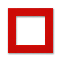 Сменная панель ABB Levit на рамку 1 пост красный 2CHH010150A8065