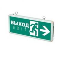 Светильник светодиодный (оповещатель) ДСА 502-2 1Вт IP20 1.2В "ВЫХОД-EXIT/стрелка" (табло) аварийный ФАZА 5035096 ФАZA (ФАЗА)