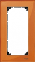Рамка 2-м Merten стеклянная без перегородки оранж. кальцит SchE MTN404802 Schneider Electric