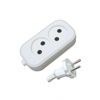 Удлинитель 2х5м без заземл. 6А IP20 У6-011М ПВС 2х0.75 UNIVersal 011М-05
