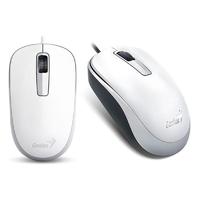 Мышь DX-125 USB бел. (white optical 1000dpi подходит под обе руки) Genius 31010106102