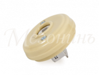 Розетка фарфор. компьютерная RJ45 (без подъемн. рамки, D70x25), цв. - слонов кость, коллек. "Новая Голландия", ТМ "МезонинЪ" | GE70341-02k GREENEL