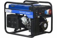 Генератор бензиновый TSS SGG 6000 E3(новая модель), мощность 6 кВт, 3 фазный, напряжение 400В, ручной запуск/электростартер, двигатель LB190F ТСС 015108