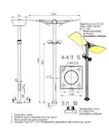 Осветительный комплекс mira-2-4(45)-4000К-(К200-150-4х20)-ц+по - 00-009879 Пересвет
