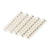 Маркеры для JXB-ST 1,5 с нумерацией 1-50 (10 шт.) EKF PROxima | zb-st-1.5-1-50