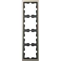 Рамка четырехпостовая D-Life никель SD - MTN4040-6550 Schneider Electric