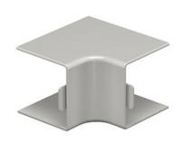 Крышка внутреннего угла кабельного канала WDK 40x40 мм (ПВХ,серый) (WDK HI40040GR) | 6158293 OBO Bettermann