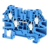 Клемма винтовая XW5TS40221BL 4.0кв.мм 3п 2-х рядная 800В 32А гол. Omron 669290