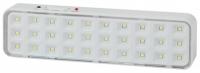 Светильник светодиодный DBA-102-0-20 аварийный непостоянный 30LED 5ч IP20 выход (40/1920) Эра Б0044395 (Энергия света)