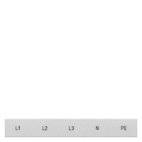 Табличка L1L2L3PEN ZB15 Siemens 8WH81207AA15
