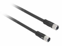 Коннектор прямой кабельно-гнездовой М12 4 отверстия (дл.2м) SchE XZCPV1141L2 Schneider Electric