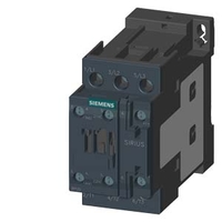 Контактор 3п AC-3 18.5кВт/400В 1НО+1НЗ AC(40-60Гц) DC катушка 95-130V типоразмер S0 винтовые клеммы Siemens 3RT2028-1NF30